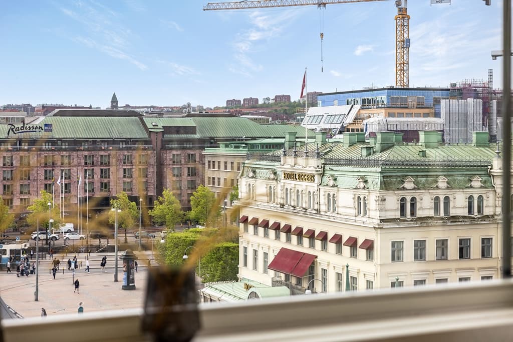 Anrika Hotel Eggers på Drottningtorget