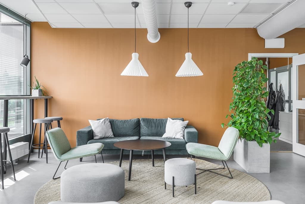 Mindre härlig lounge