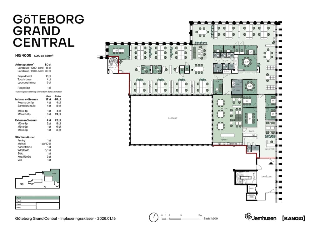 Planlösning